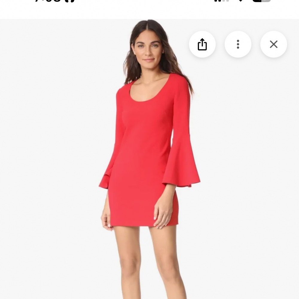 Elizabeth and James Bell long sleeve dress